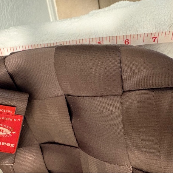 Harveys Chocolate Brown Seatbelt Tote - Picture 13 of 14